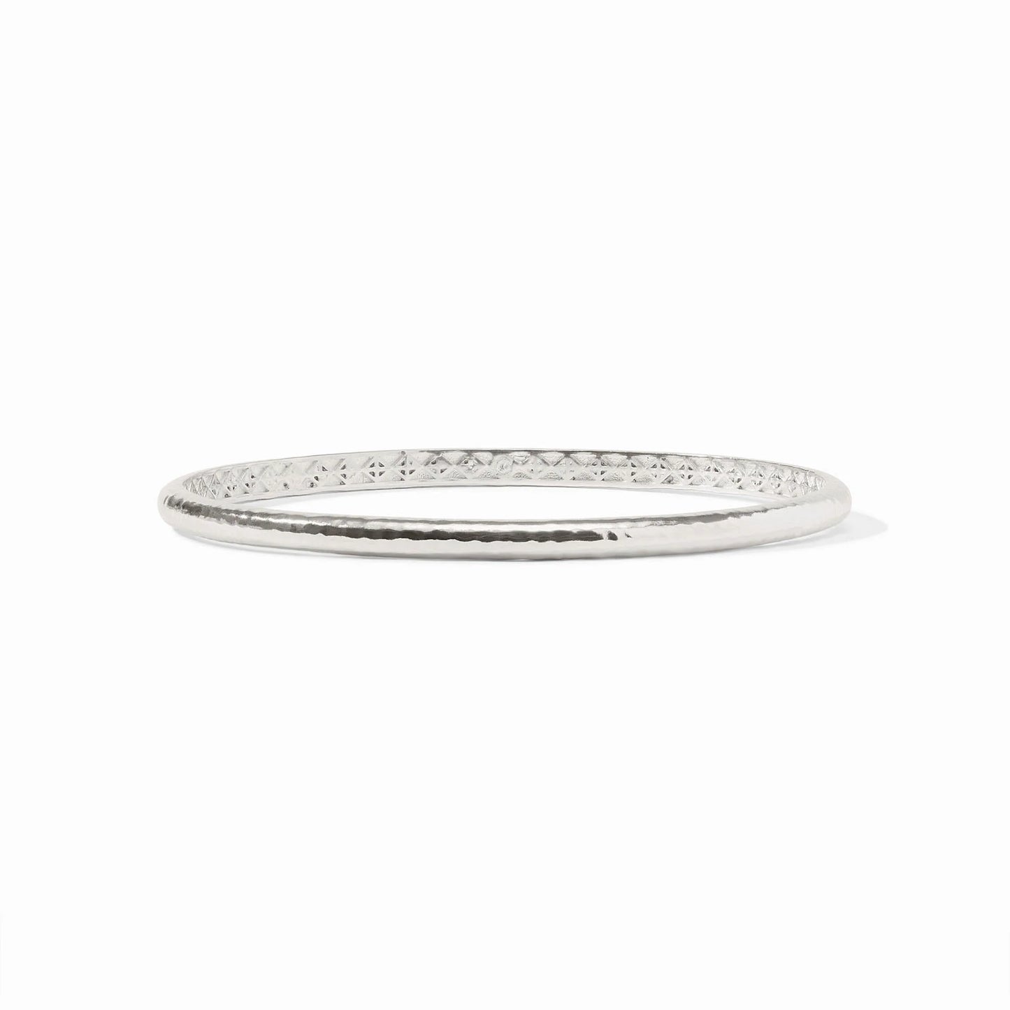 Havana Demi Bangle in Silver