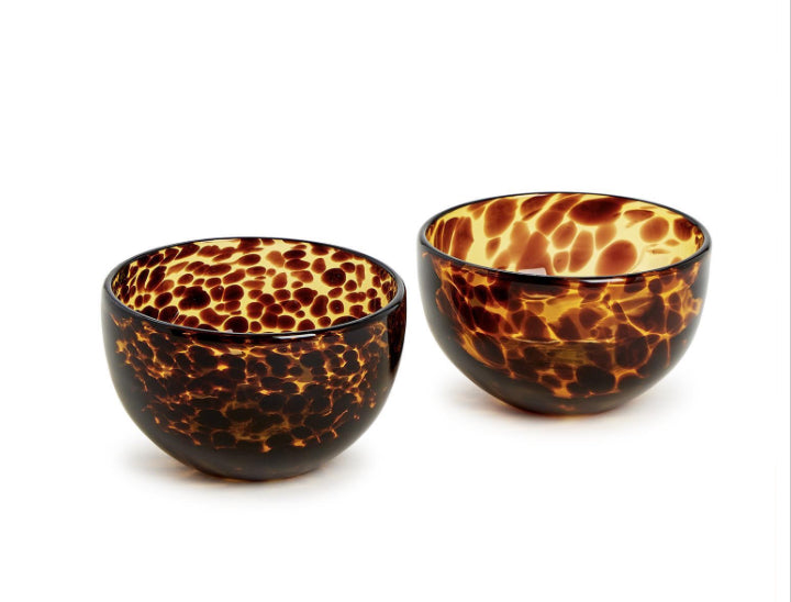 Tortoise Print Tidbit Bowl