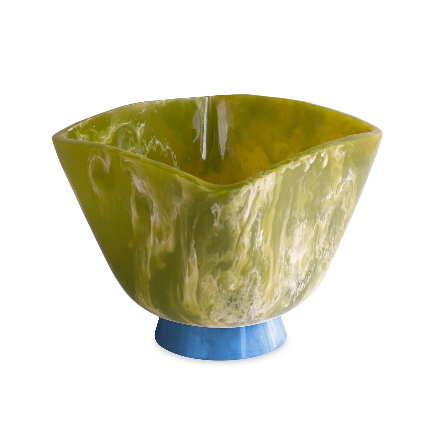 Rio Large Wine Bucket with Base (Green and Blue)