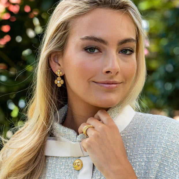 Clover Convertible Duo Earrings - MOP