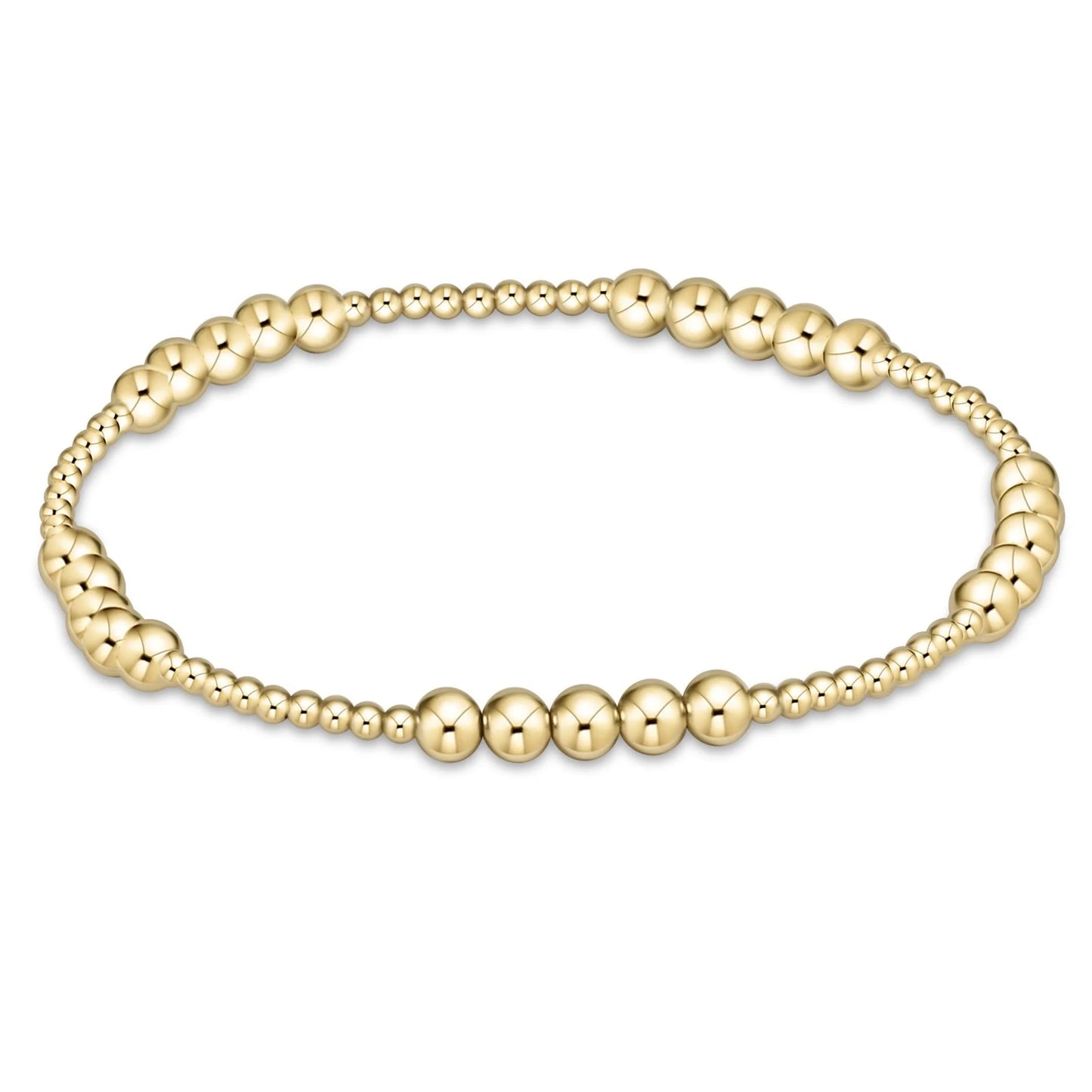 blissful gold 4mm bracelet