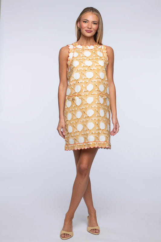 Ellie Dress in Wicker