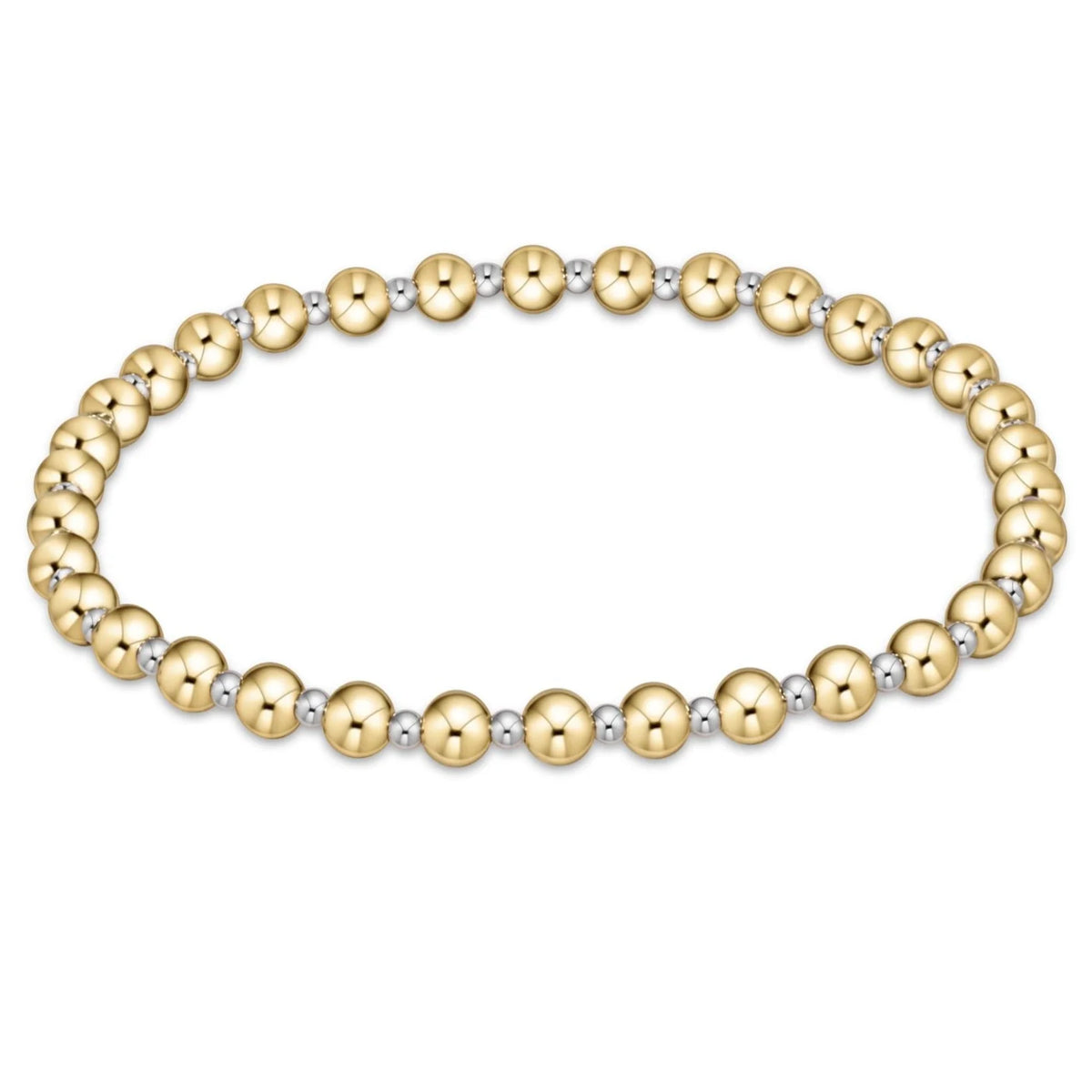 grateful mixed metal 4mm bracelet
