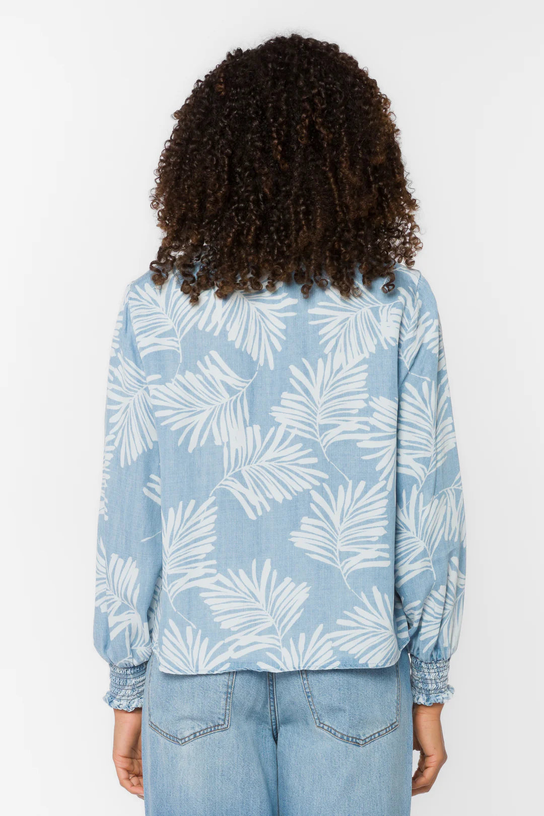 Penny Palm Leaf Top