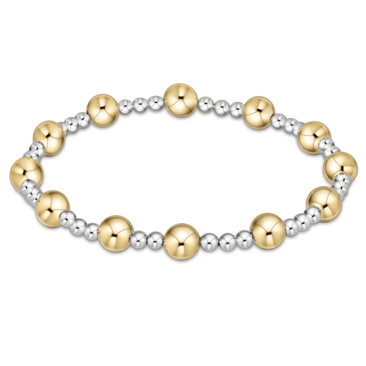 sincerity mixed metal 6mm bracelet