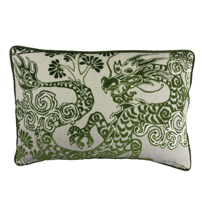 Shenlong Resort Green Kidney Pillow
