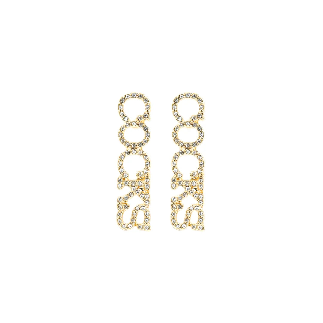 University of South Carolina COCKS Pavé Rhinestone Stud Earrings