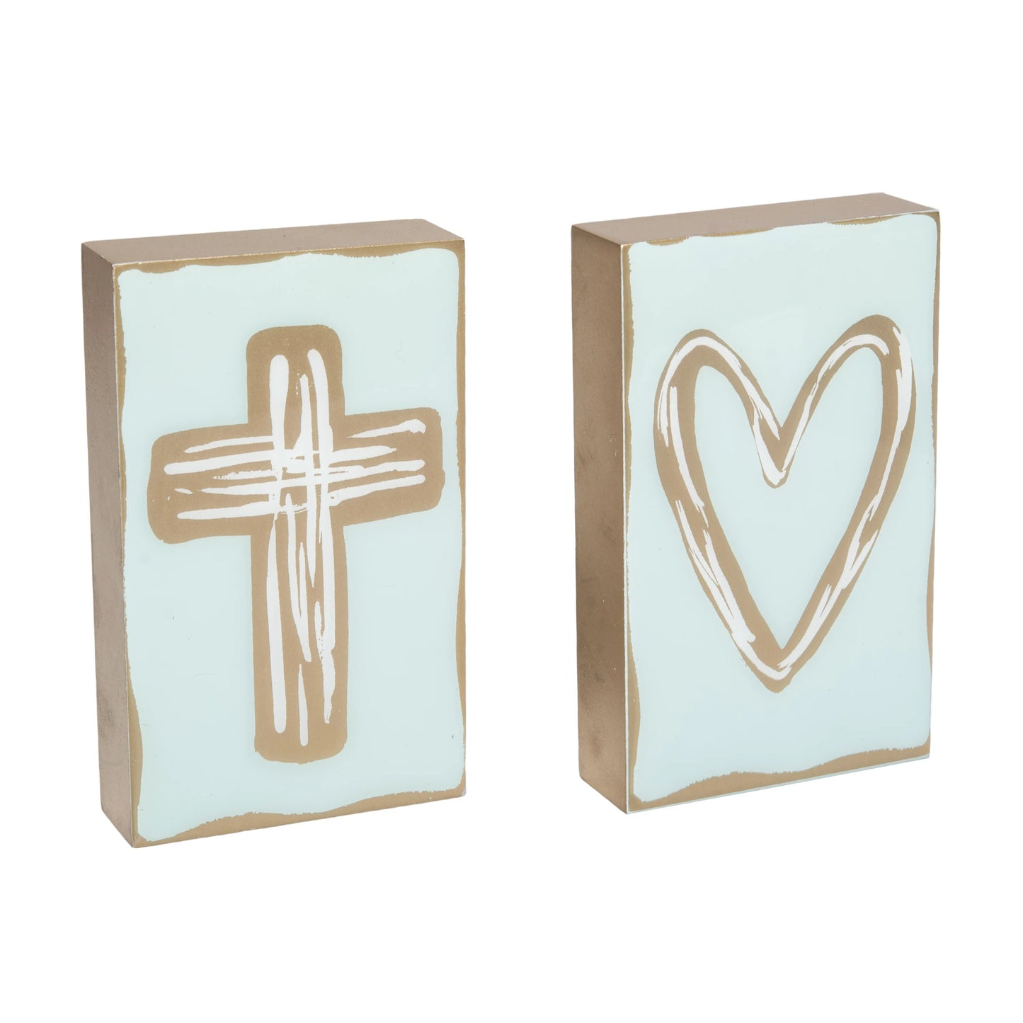 Epoxy Block Heart