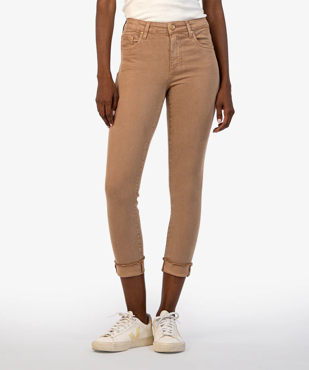 Amy Crop Straight Leg Cappuccino