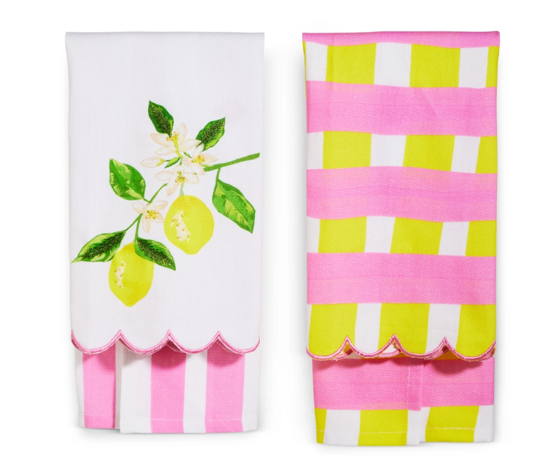 Citrus Weave Tea Towels