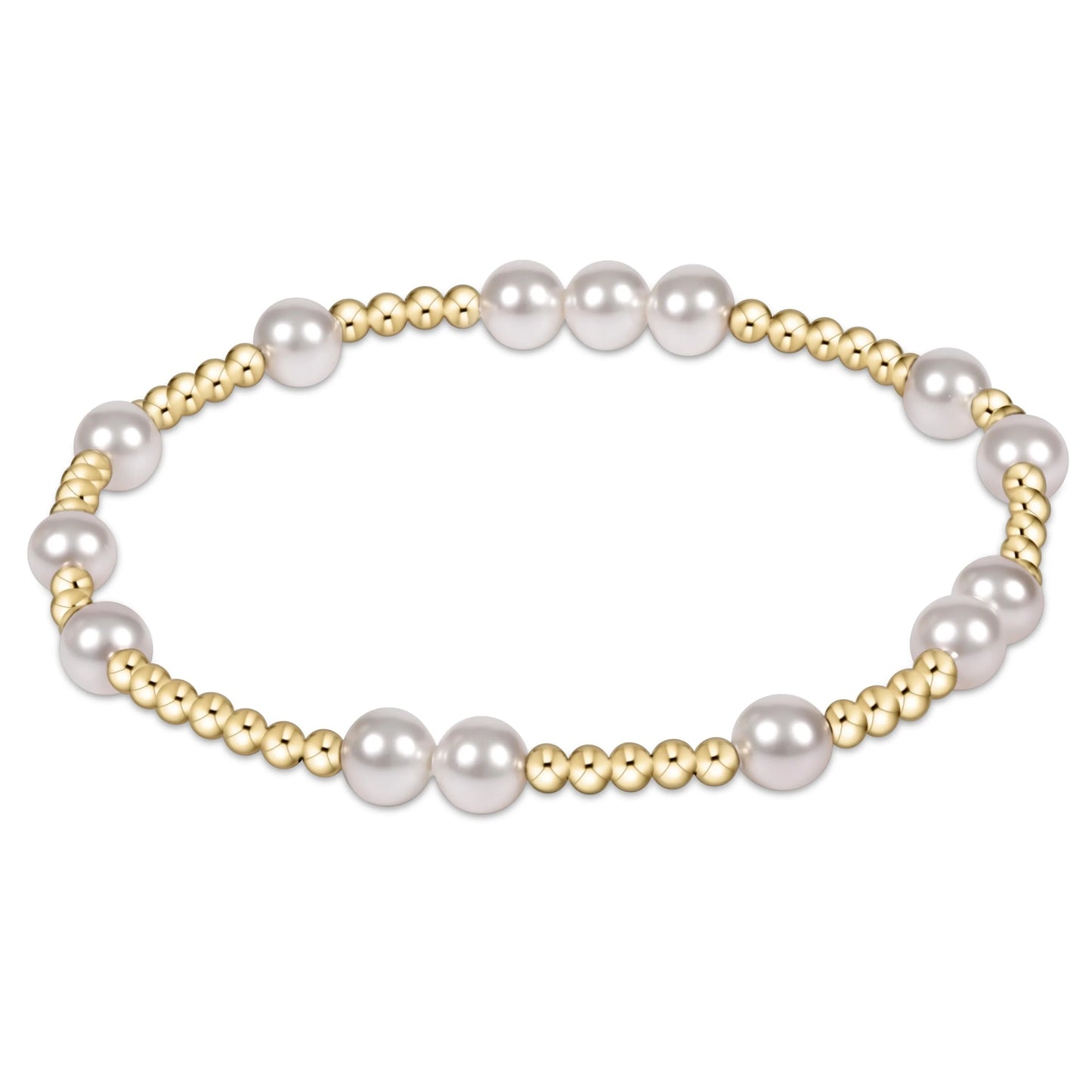 hope unwritten pearl 6mm bracelet