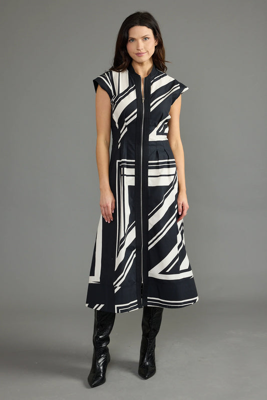 Rosalie Dress in Jet Noir