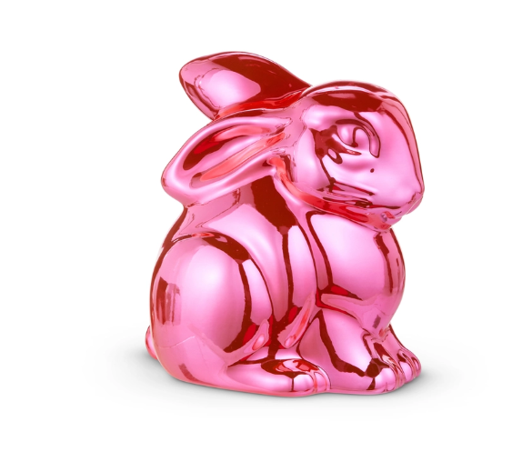 8" Metallic Balloon Bunny