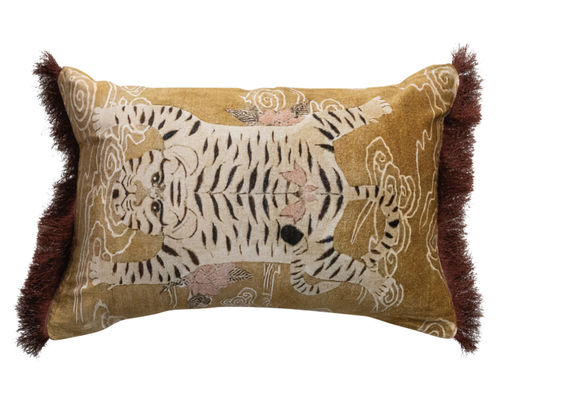 Tibetan Tiger Pillow