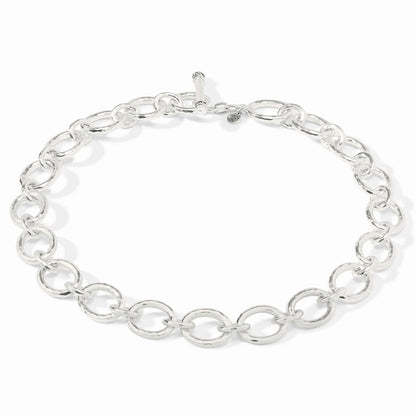 Catalina Demi Link Necklace in Silver