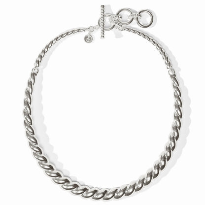 Ravello Collar Necklace in Silver