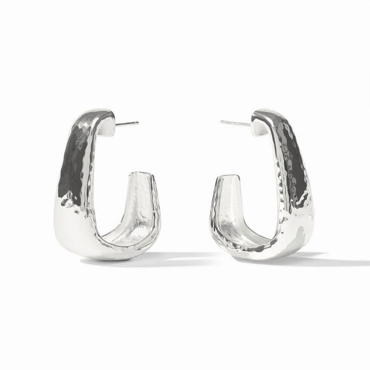 Sahara Hoop in Silver