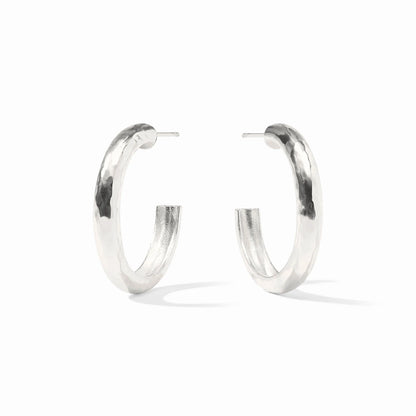 Havana Hoop in Silver