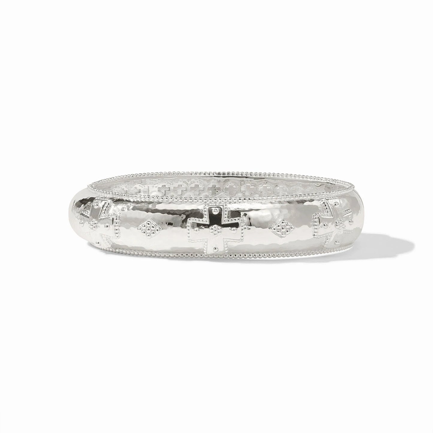 Canterbury Hinge Bangle in Silver