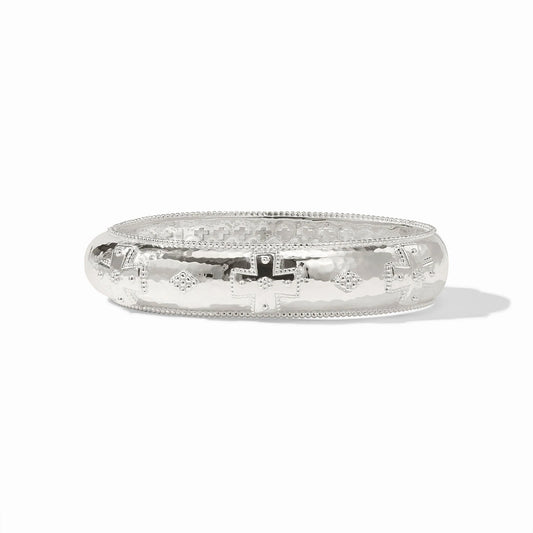 Canterbury Hinge Bangle in Silver