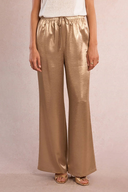 Satin High Waisted Trousers