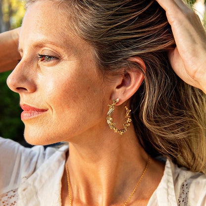 Meadow Grande Hoop Earrings
