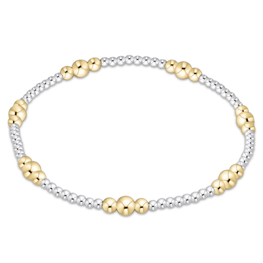 purpose mixed metal 4mm bracelet