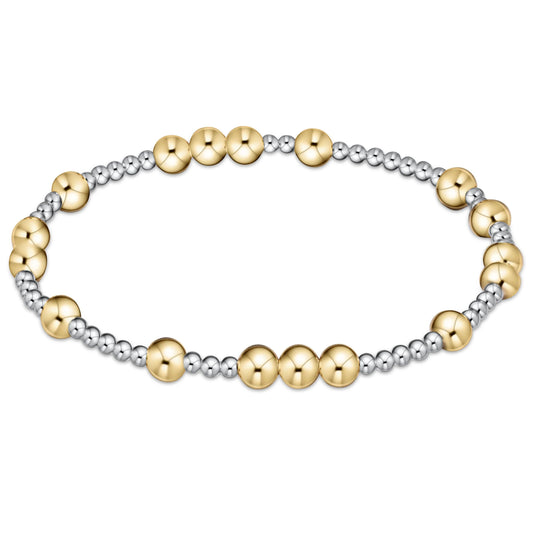 hope unwritten mixed metal 5mm bracelet