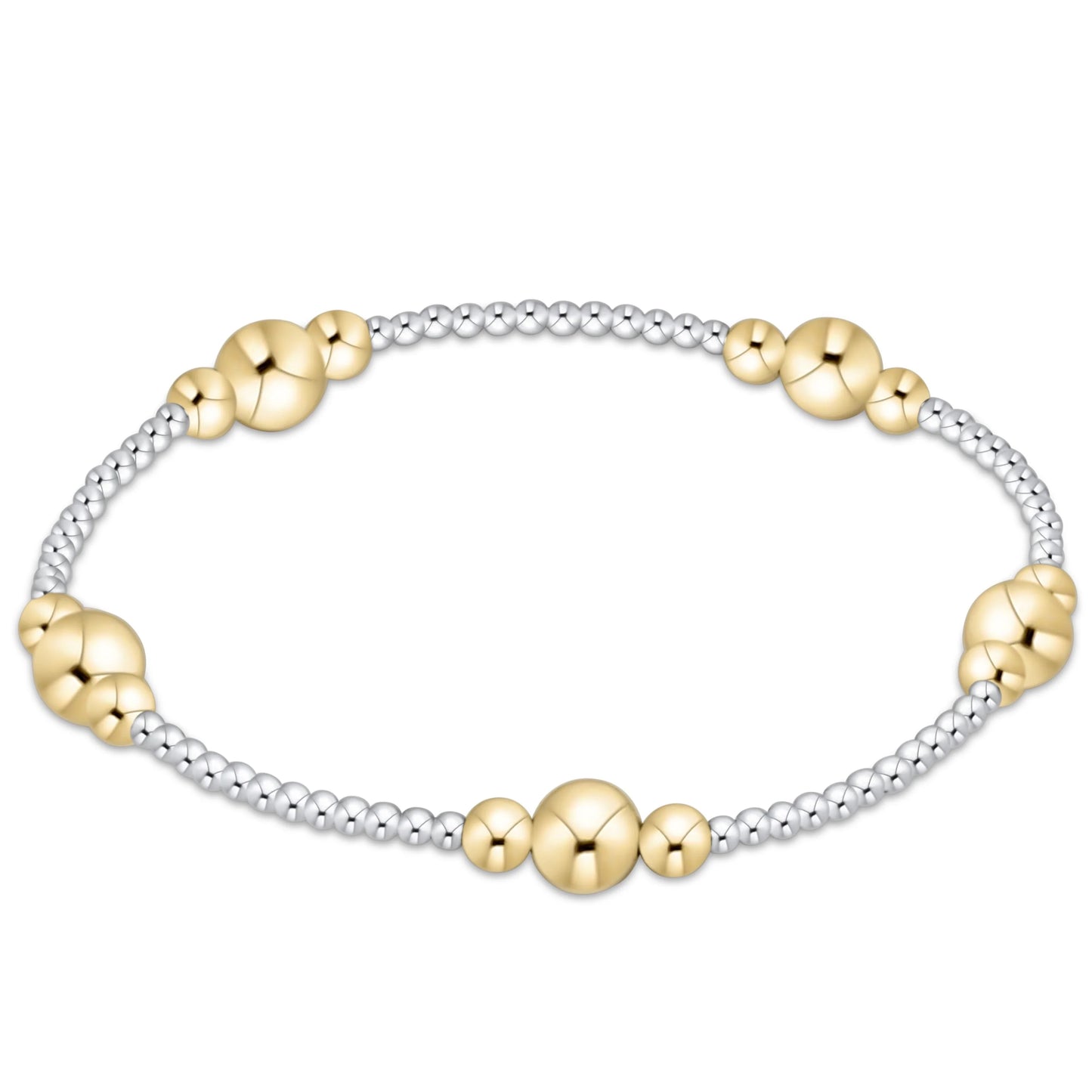 purpose mixed metal 6mm bracelet