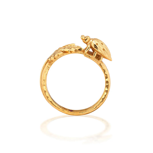 Meadow Ladybug Ring