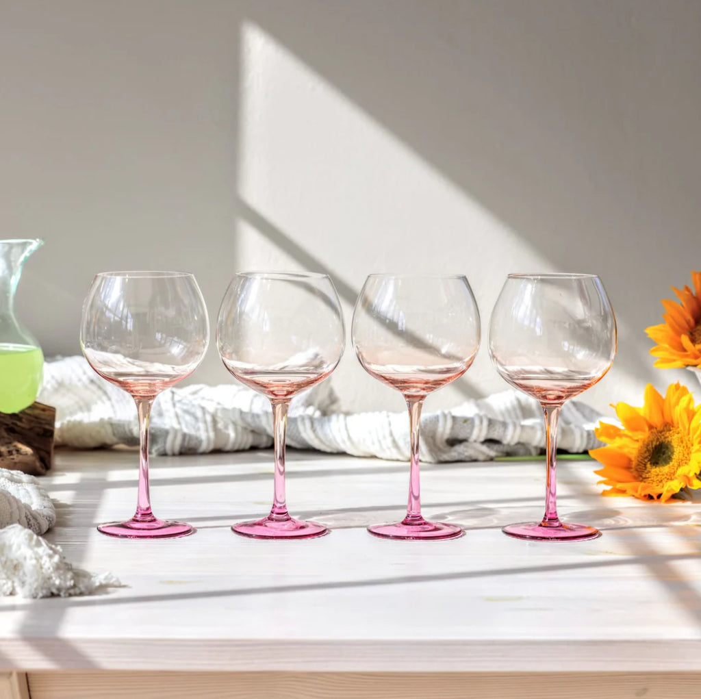Cielo Handblown Balloon Glass Set