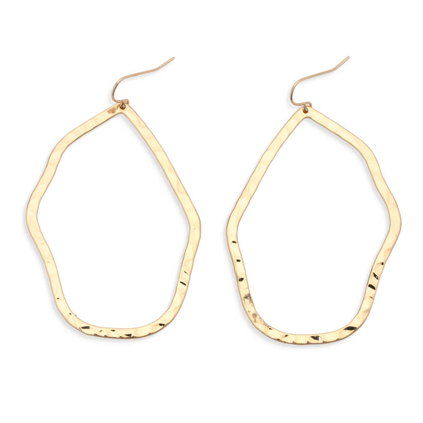 Banks Earrings in Gold