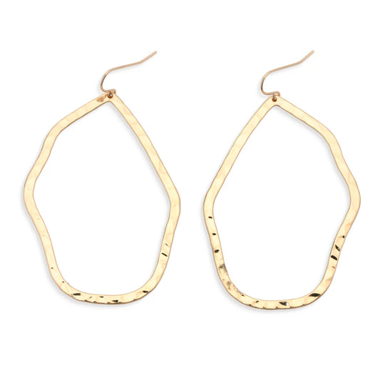 Banks Earrings in Gold