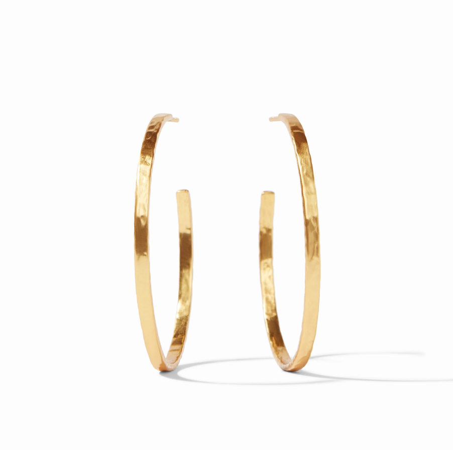 Crescent Hoop Earring