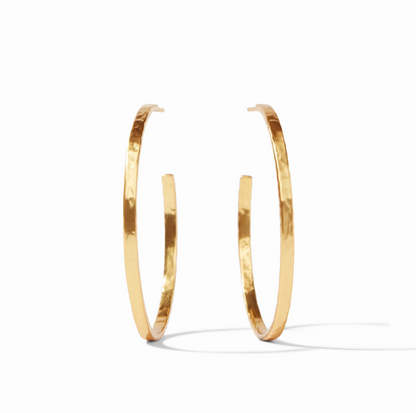Crescent Hoop Earring