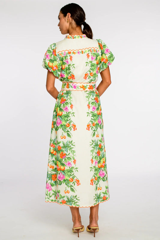 Carlisle Dress in Tea Time