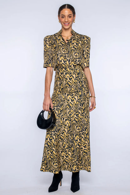 Serena Skirt in Burl