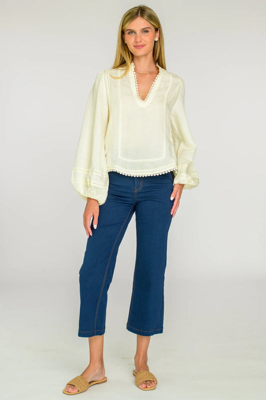 Katie Top in Vanilla