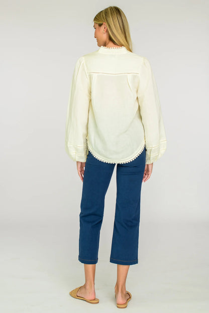 Katie Top in Vanilla