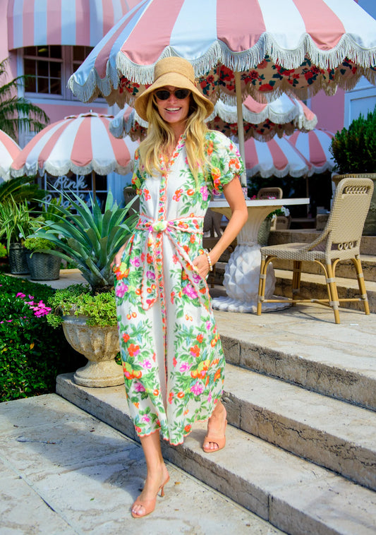Carlisle Dress in Tea Time