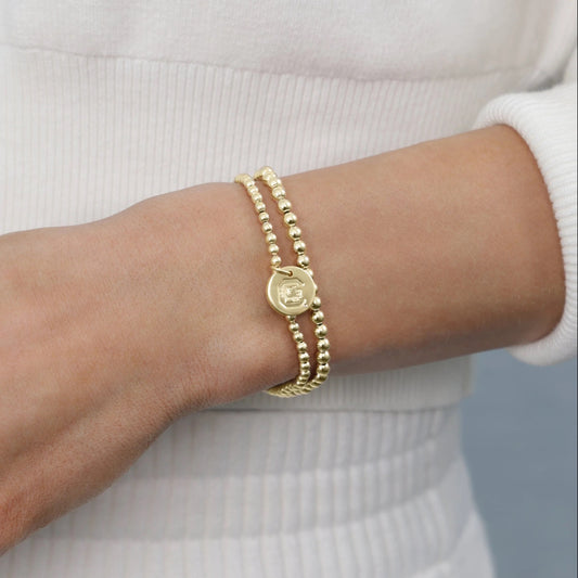 Collegiate Gold Bracelets-3MM