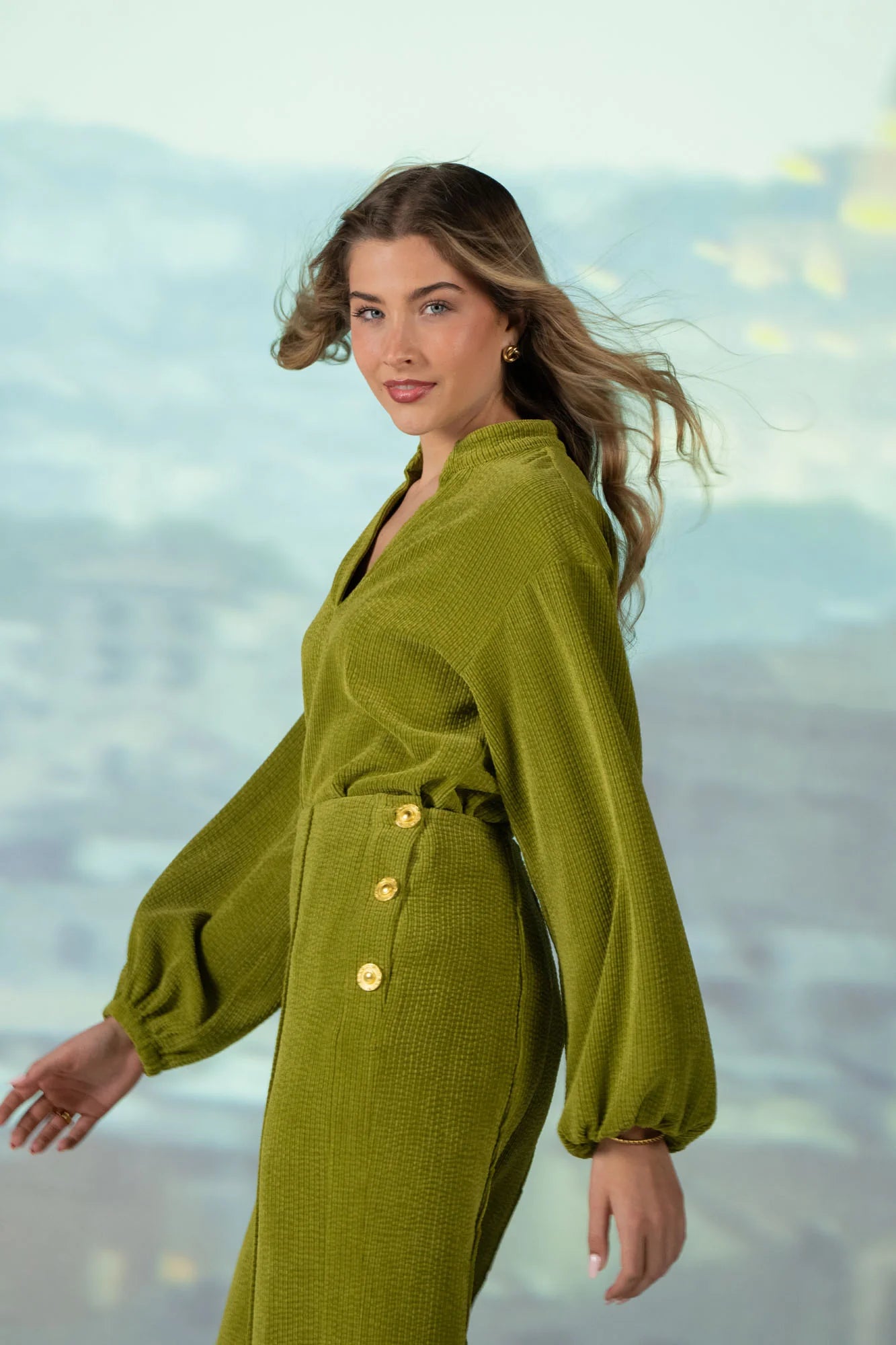 Lolli Top in Cardamom