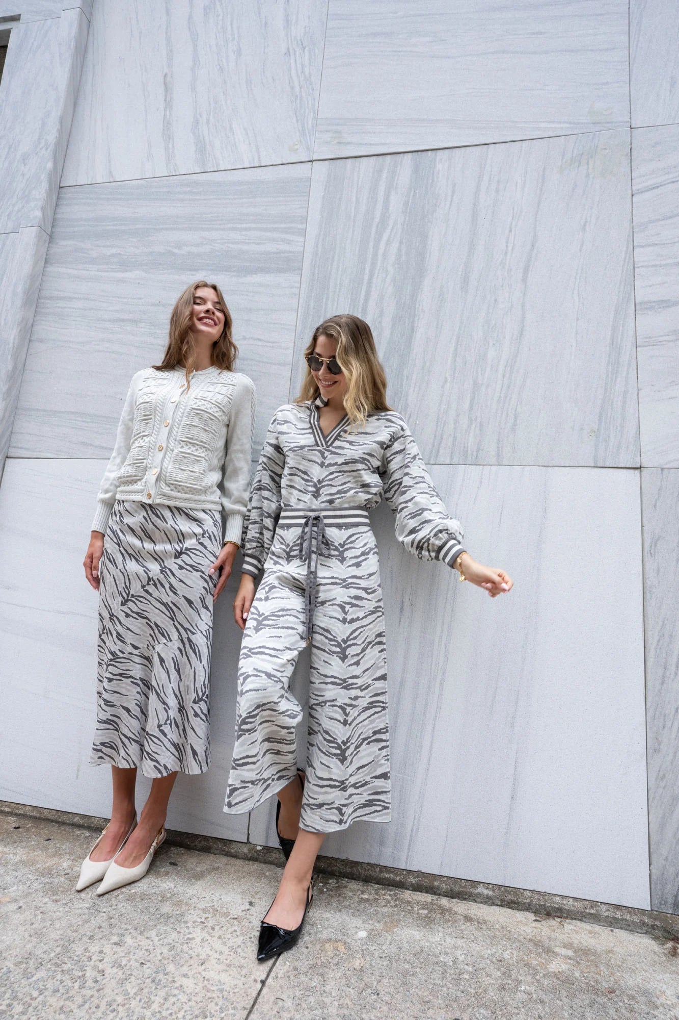 Lolli Sweater in Wild Marble