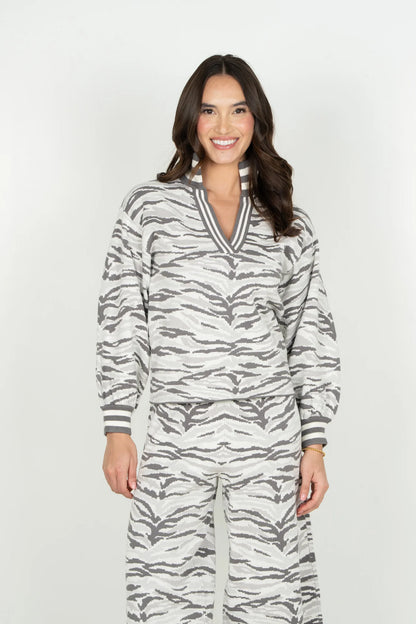 Lolli Sweater in Wild Marble