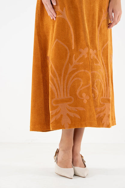 Roma Dress in Pecan