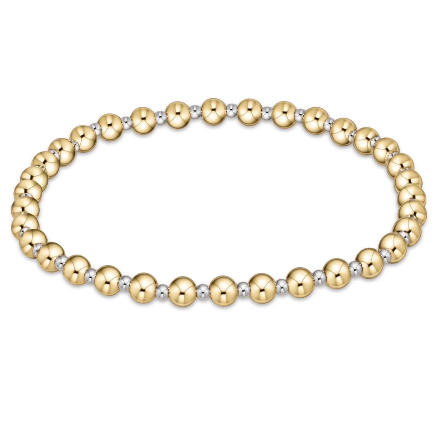grateful mixed metal 4mm bracelet