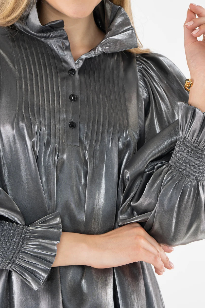 Charlotte Top in Black Tie