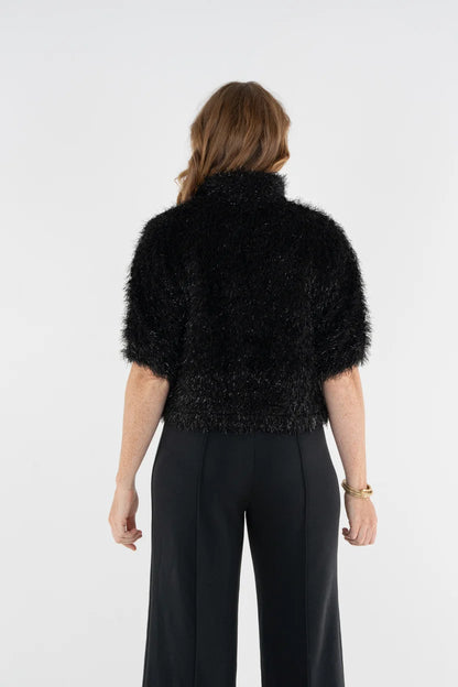 Estelle Top in Black Tie