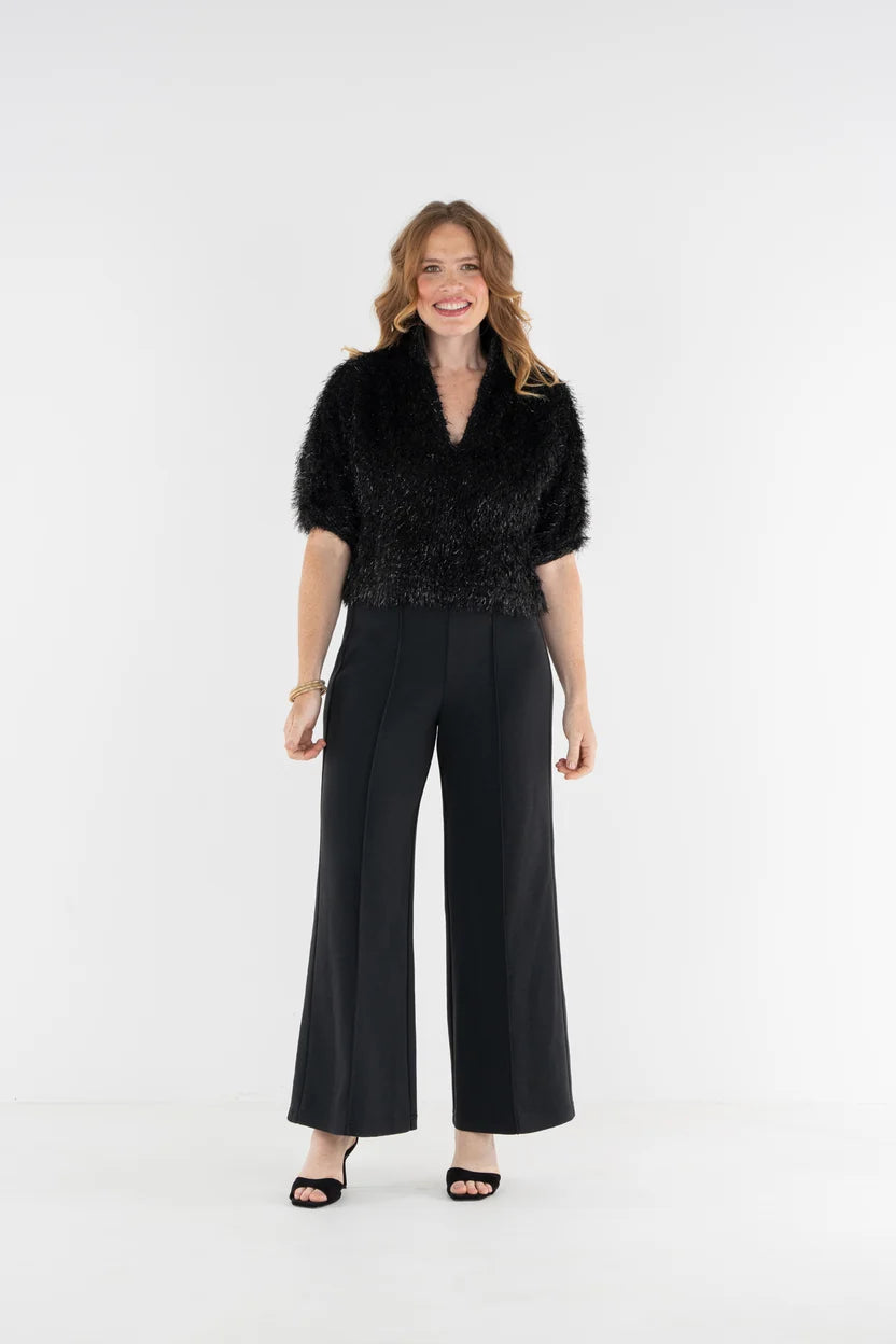 Estelle Top in Black Tie