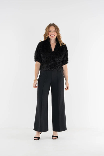 Estelle Top in Black Tie